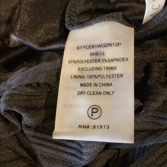 Tracy Reese Savannah Crop Top Black SZ XSP NWOT - Picture 7 of 9